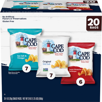 Variety 20ct Multipack - Cape Cod Chips